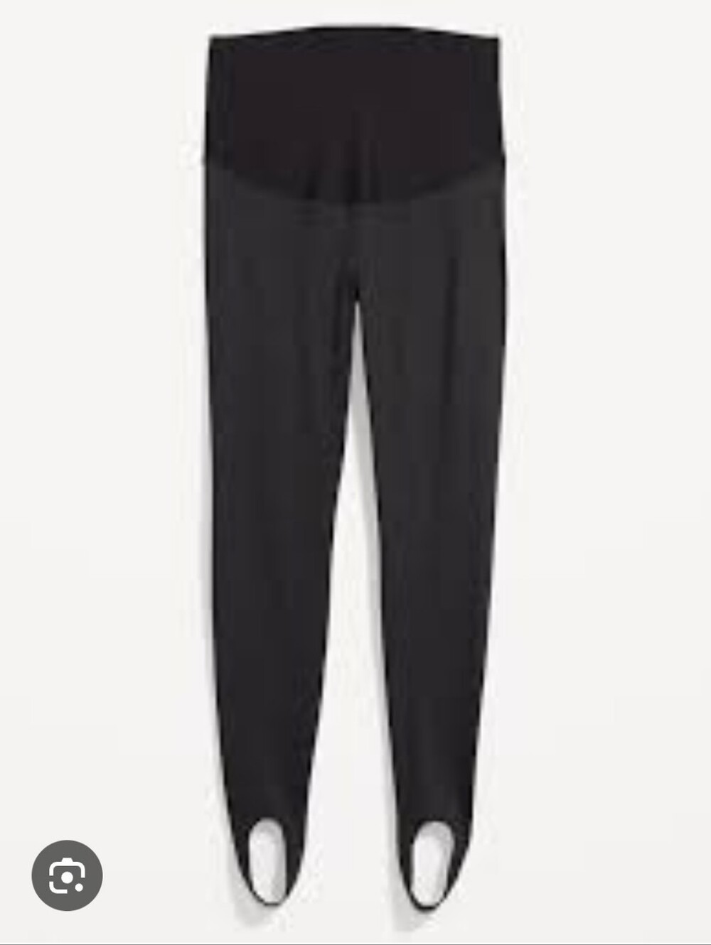 Old Navy Black Maternity Stirrup Leggings Xxl